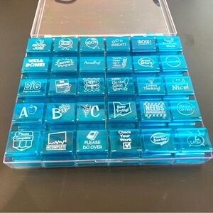 Teacher Stamps by Learning Resources. NWOB